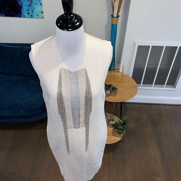 Stella McCartney  Shift Dress w/Chain Inset - Picture 5 of 8